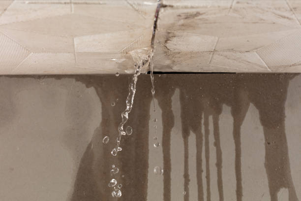 Professional Flood Damage Cleanup technician working in Sparta, NC